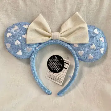 [미사용 택 포함] 디즈니 머리띠 하트 스팽글 나카요시 클럽