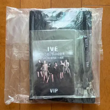 IVE VIP 혜택 2026 SHOW WHAT I AM 스트랩 백