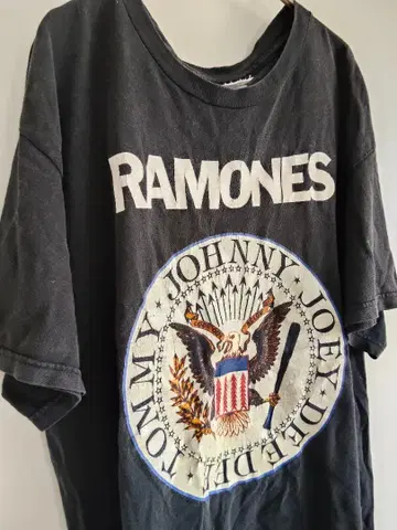 라모네스 T셔츠 L 테네시 리버 빈티지 구제 의류