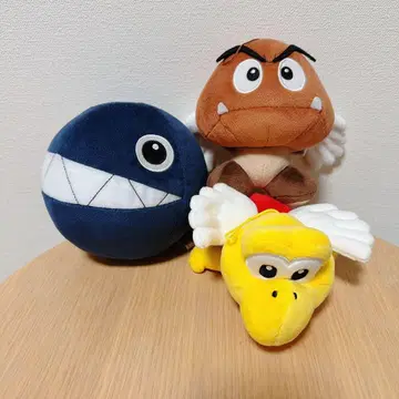 슈퍼 마리오 파타 쿠리보 파타파타 완완 세트 봉제 인형