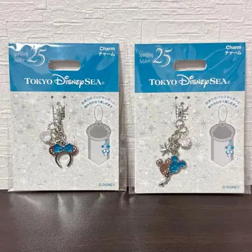 디즈니씨 25주년 쥬빌리 배지 참 벌룬 머리띠