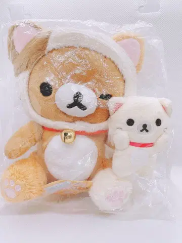 리락쿠마 봉제 인형 더 여유로운 고양이 테마 리락쿠마 스토어 한정판