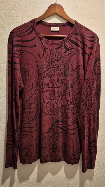 드리스 반 노튼 사이키델릭 록 티셔츠