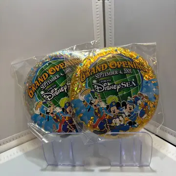 도쿄디즈니씨 그랜드 오프닝 핀 배지 세트
