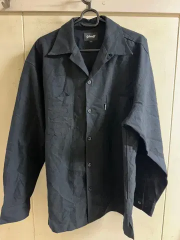 schott 긴팔 셔츠 블랙