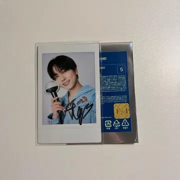 &TEAM 타키 사인 폴라로이드