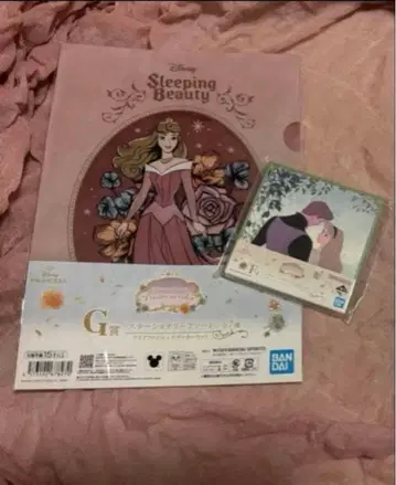 디즈니 제일복권 오로라 공주 세트 G, F상 낱개 판매