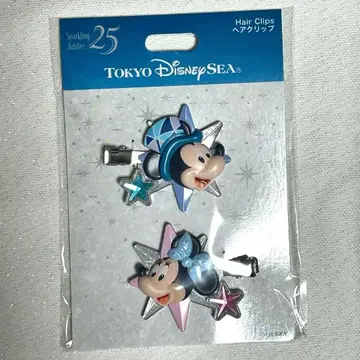 디즈니씨 25주년 쥬빌리 스파클링 헤어 클립