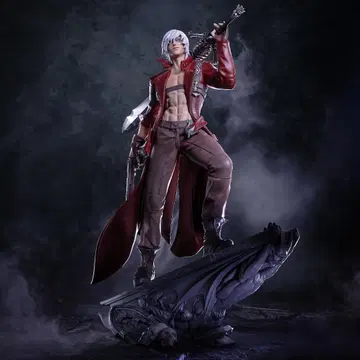 1/8 미도색 미조립 피규어 레진 키트 데빌 메이 크라이 시리즈