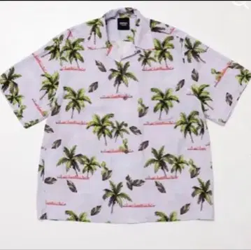 후지이 카제 Feeling Good 하와이안 셔츠 S 사이즈