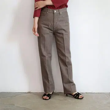 AURALEE 오라리 여성용 데님 스트레이트