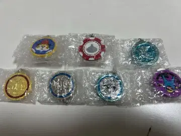 드래곤 퀘스트 워크 메달 키링 7종 세트