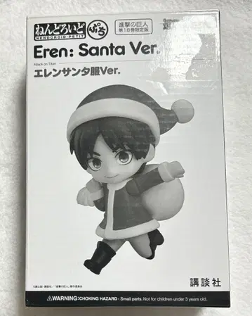 [ 미사용 ] 진격의 거인 넨도로이드 푸치 엘렌 산타 의류 엘렌 예거