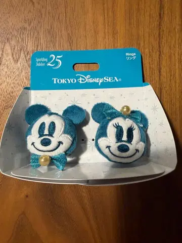 디즈니씨 25주년 스파클링 쥬빌리 반지 미키미니