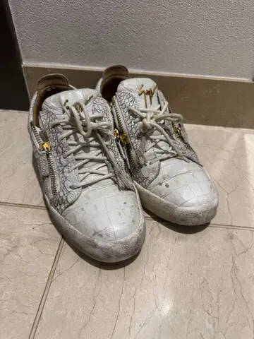 Giuseppe Zanotti Frankie 스니커즈 화이트