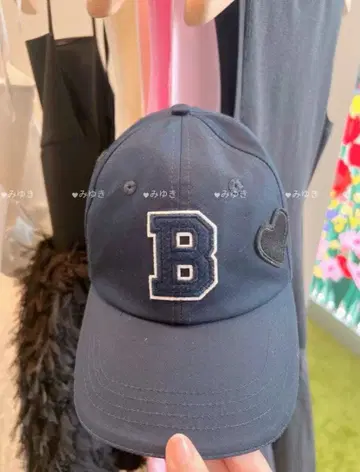 정품 bibiy B. CLUB CAP 네이비 즉시 발송