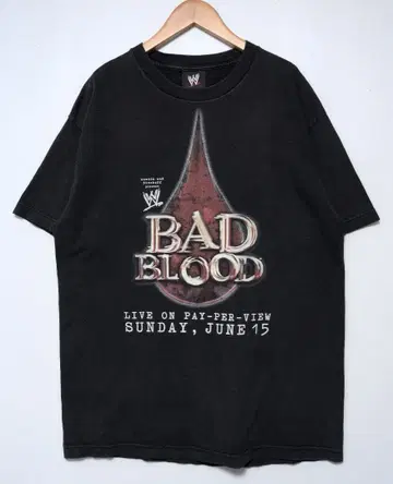 Bad Blood WWE 프로레슬링 셔츠 L