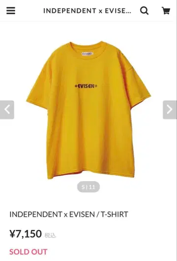 INDEPENDENT x EVISEN / T-SHIRT