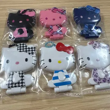 헬로키티 거울 컬렉션 포함 구미 6종