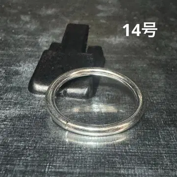 빈티지 패션반지 실버 14호 심플반지 레이어드