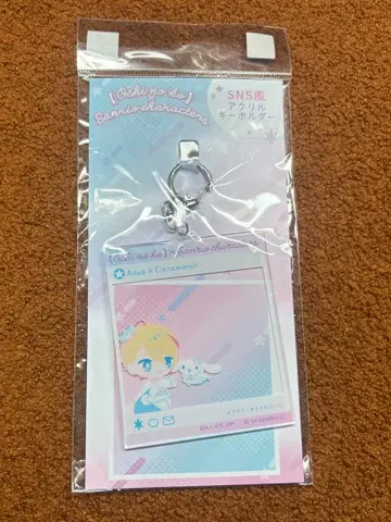 최애의 아이 호시노 아쿠아 시나몬 산리오 SNS풍 아크릴 키링