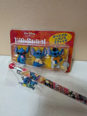 스티치 마스코트 샤프 피규어 3개 세트