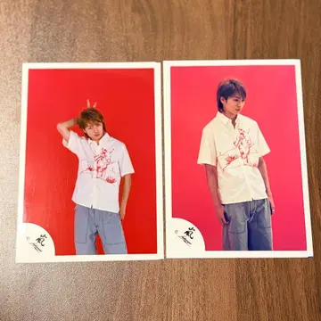 아라시 사쿠라이 쇼 공식 사진 2장 묶음 판매
