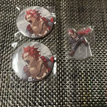 나의 히어로 아카데미아 원화전 캔뱃지 아크릴 피규어 키리시마 에이지로