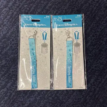 스트랩 도쿄디즈니씨 25주년 스파클링 쥬빌리 미키