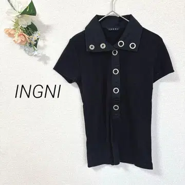 82 잉그 반팔 피케 셔츠 Y2K 캐주얼 개성파 레트로 무지