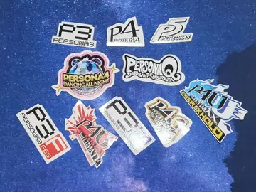 [레어] 페르소나 타이틀 로고 스티커