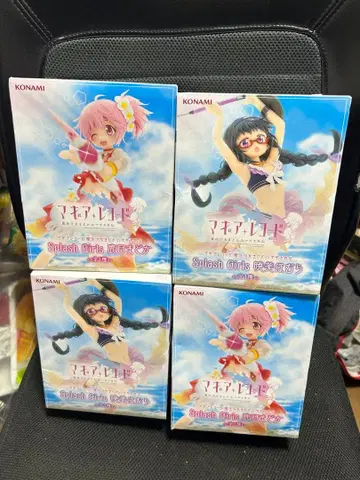 마기아 레코드 피규어 4점 세트 미사용