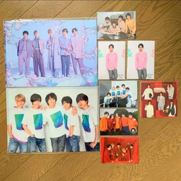 King & Prince 킹프리 투어 굿즈 사진 세트 클리어 파일