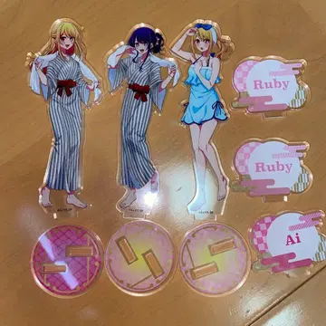 최애의 아이 극락탕 사우나 아크릴 스탠드