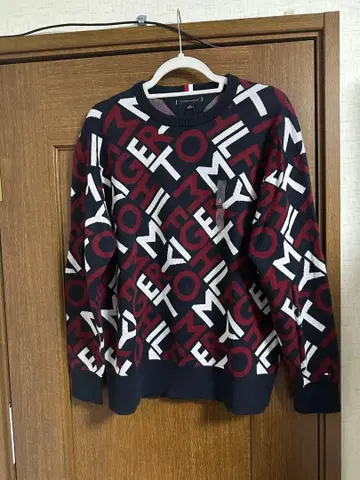 TOMMY 크루넥 스웨터