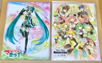 하츠네 미쿠 매지컬 미라이 2013 클리어 파일 세트 A