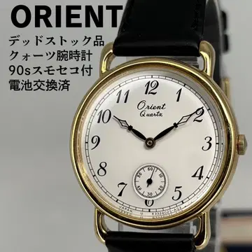 데드스탁 상품 ORIENT 오리엔트 쿼츠 손목시계 배터리 교환 완료