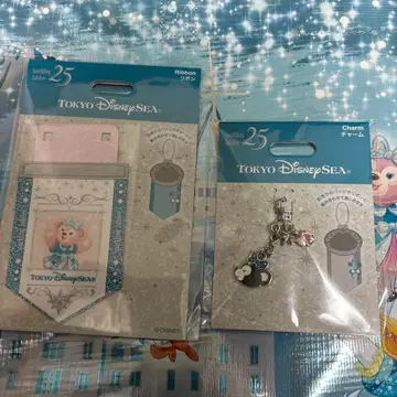 디즈니씨 25주년 쥬빌리 블루 배지 셰리 메이 묶음 판매