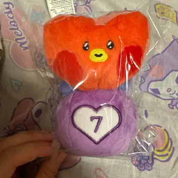 LINE FRIENDS BTS BT21 봉제 인형 키링 TATA 테테