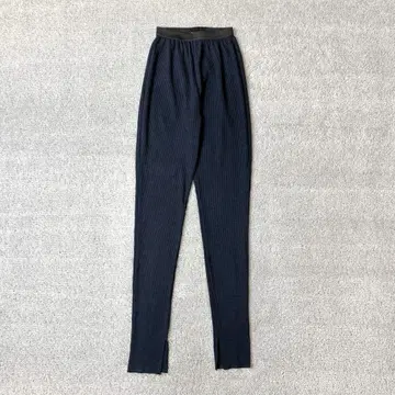 니코앤드 미세 페치 TC 가는 골지 속바지 네이비 S 미사용 택 포함