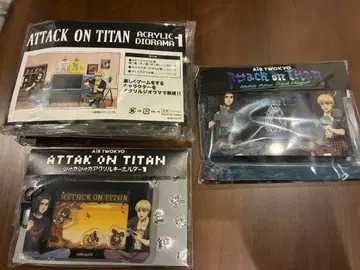 진격의 거인 게임센터 엘렌 & 아르민 3종 세트