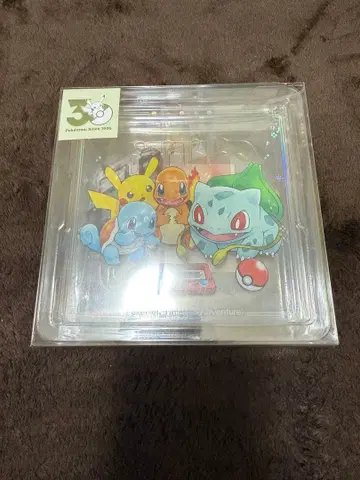 아크릴 블록 포켓몬 타임리스 어드벤처 간토