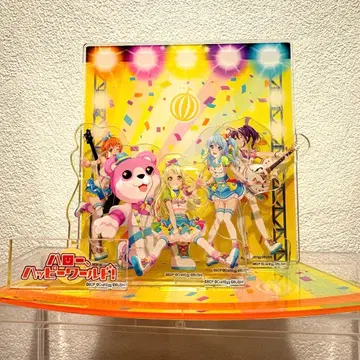 뱅드림 하로하피 아크릴 디오라마 세트