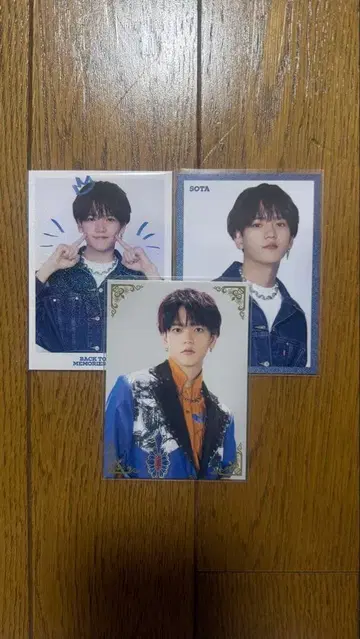 BTTM5 나카지마 소우타 포토 카드 컴프