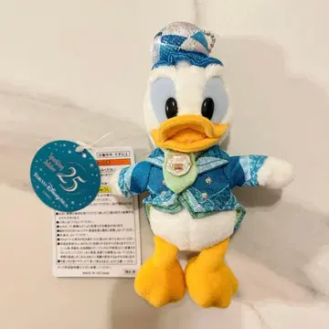 택 포함 새상품 도날드 인형 배지 25주년 디즈니씨 쥬빌리