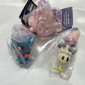 포켓몬 축광 피규어 참 피피 무우마 네마슈