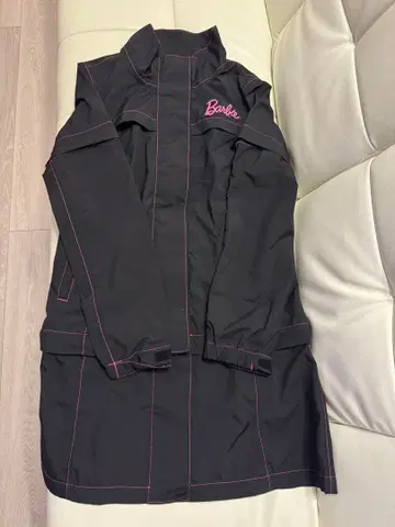 바비 여성용 레인코트 블랙