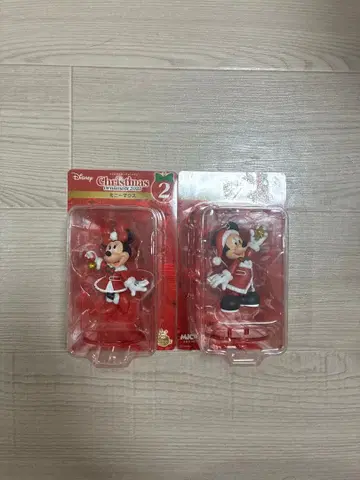 Disney 크리스마스 오너먼트 2025 미키&미니 세트