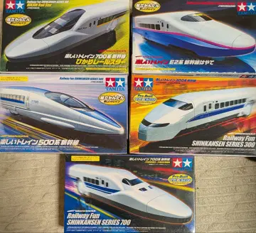 [레어 절판] 타미야 즐거운 기차 5대 세트 신칸센 (단간 레이서)