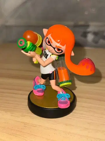 아미보 걸 오렌지 스프라툰 닌텐도